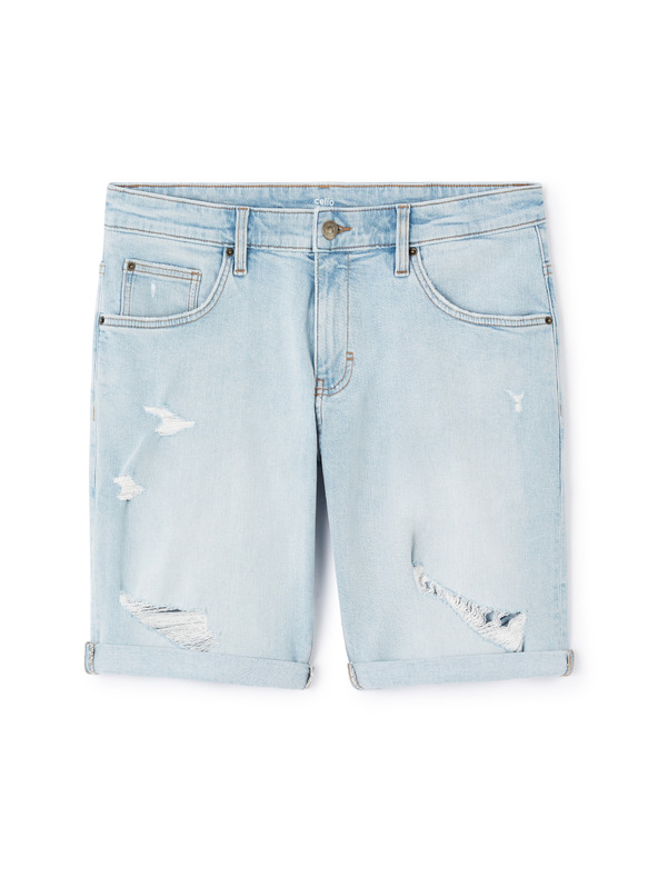 Celio Džínové kraťasy Dodenimbm2 30 Celio