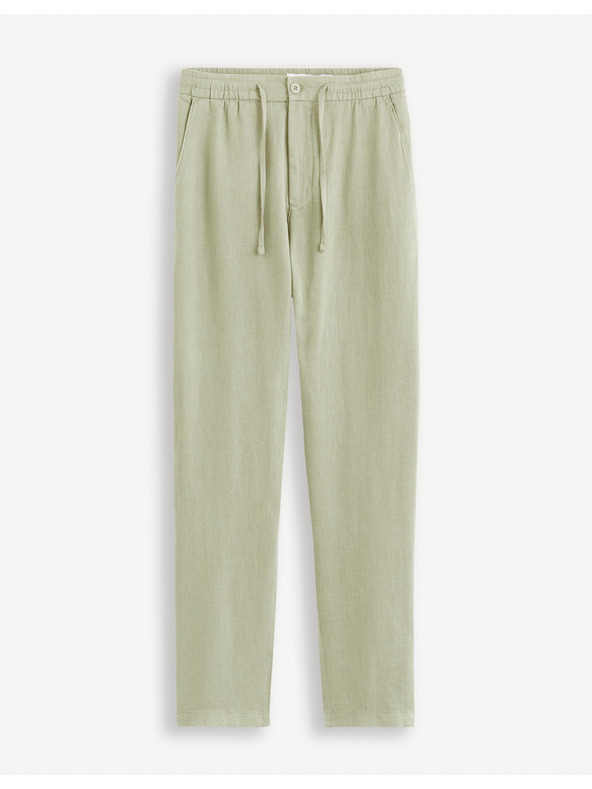 Celio Lněné kalhoty Dolinus 34/34 Celio