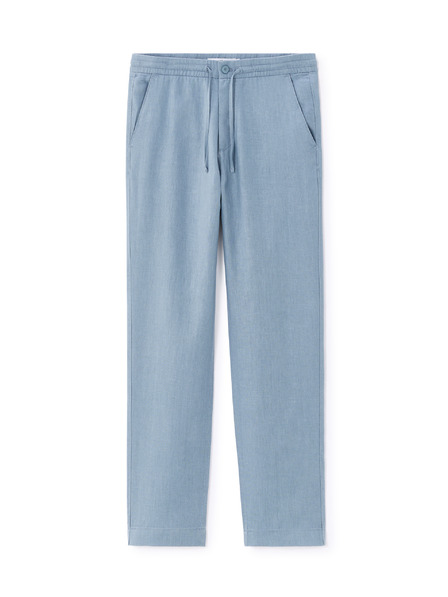 Celio Lněné kalhoty Dolinus 34/34 Celio