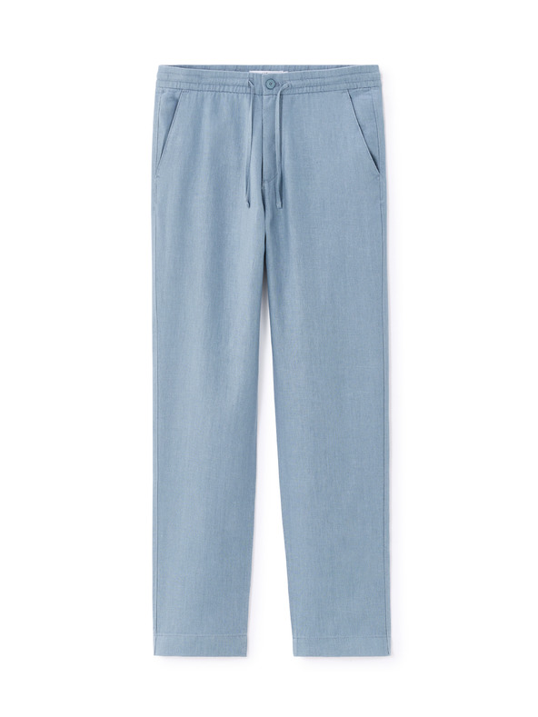 Celio Lněné kalhoty Dolinus 34/34 Celio