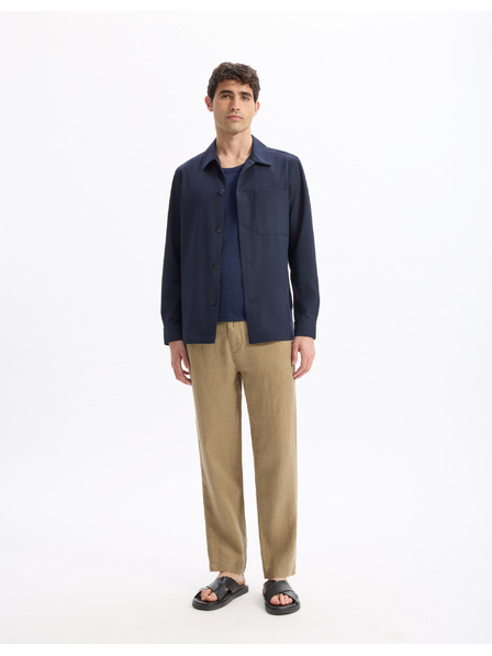 Celio Lněné kalhoty Dolinus 34/34 Celio