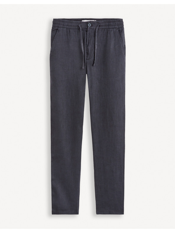 Celio Lněné kalhoty Dolinus 34/34 Celio