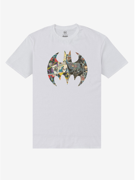 ZOOT.Fan Bílé tričko Batman Batman Comics Logo