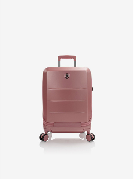 Heys Starorůžový dámský cestovní kufr Heys EZ Fashion S Rose Gold