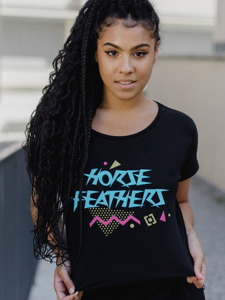 Horsefeathers Top Regina - black velikost M HORSEFEATHERS