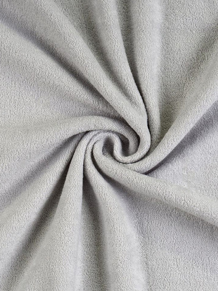Kvalitex Froté prostěradlo 200x200cm světle šedé Kvalitex