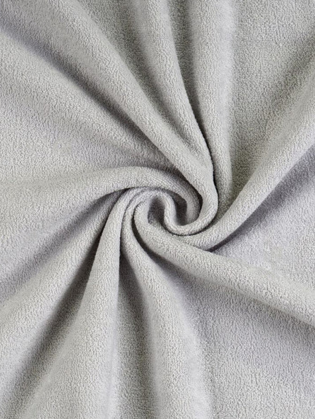Kvalitex Froté prostěradlo 220x200cm světle šedé Kvalitex
