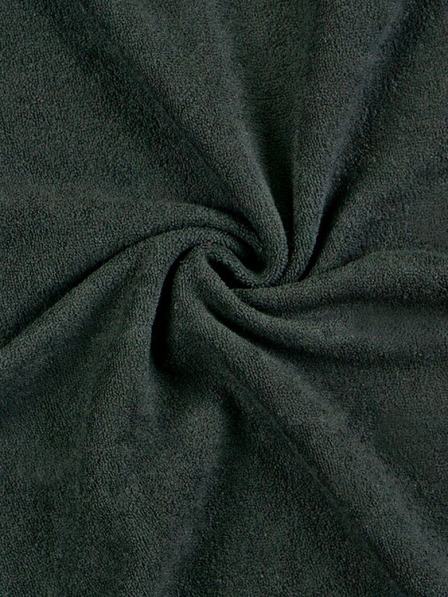 Kvalitex Froté prostěradlo 140x200cm černé Kvalitex