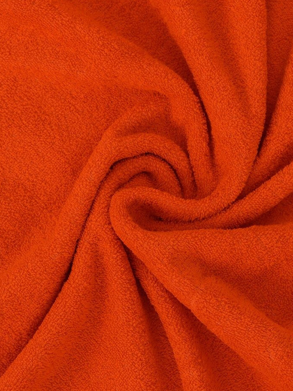 Kvalitex Froté prostěradlo dvojlůžko 180x200cm oranžové Kvalitex
