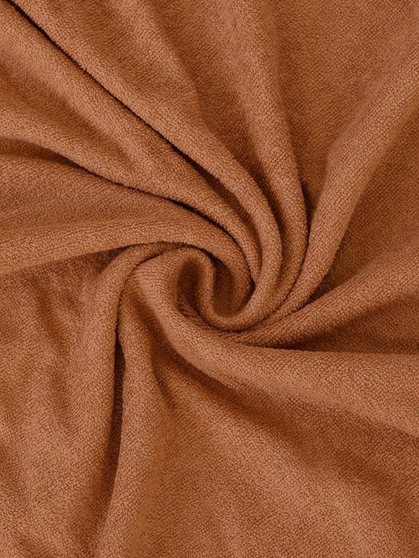 Kvalitex Froté prostěradlo 140x200cm béžové Kvalitex