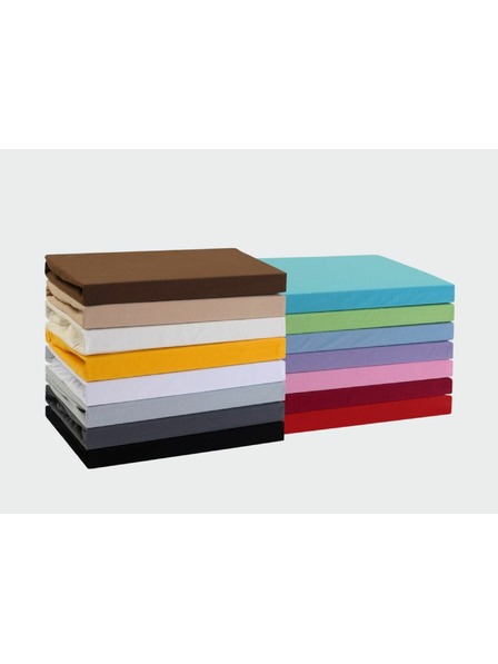 Kvalitex Jersey prostěradlo 140x200cm červené Kvalitex