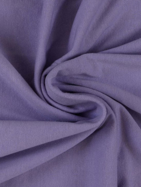 Kvalitex Jersey prostěradlo dvojlůžko 200x200cm světle fialové