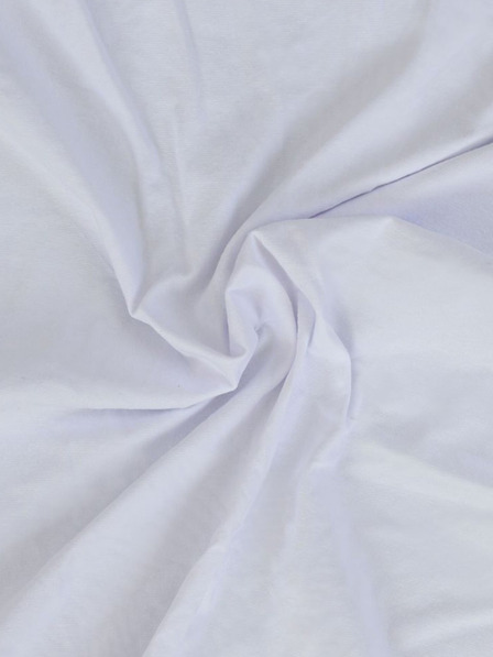 Kvalitex Jersey prostěradlo s lycrou 120x200cm bílé Kvalitex
