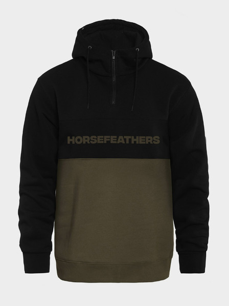 Horsefeathers Mikina Fulton - burnt olive velikost L HORSEFEATHERS