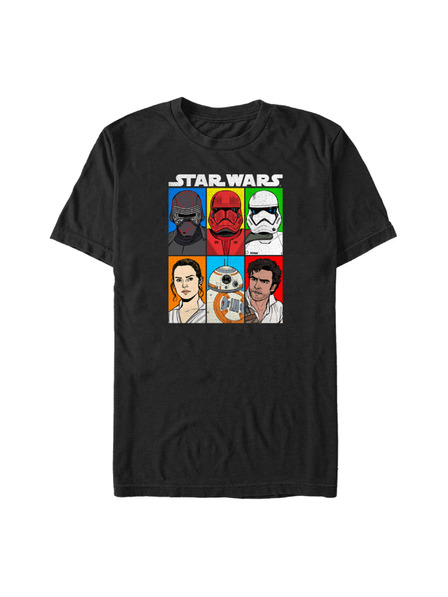 ZOOT.Fan Černé pánské tričko Star Wars Friend of Foe
