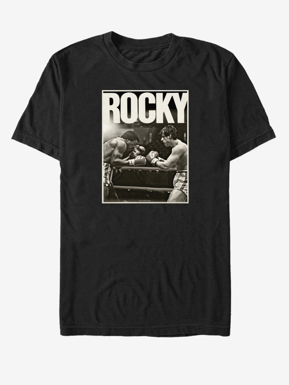 ZOOT.Fan Černé unisex tričko ZOOT.Fan Rockey Close Boxing