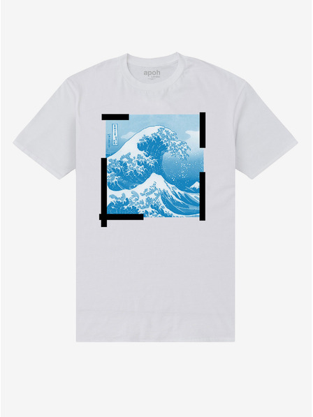 ZOOT.Fan Bílé tričko apoh London apoh Hokusai Tape