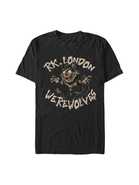 ZOOT.Fan Černé tričko RK London Wild Wolves