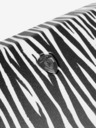 Heys Bílo-černý cestovní kufr se zvířecím vzorem Heys EZ Fashion M Zebra