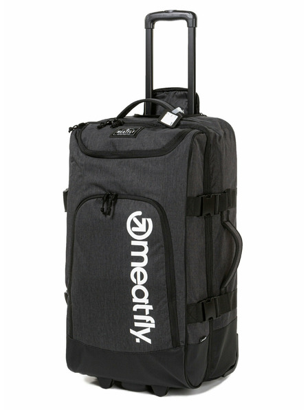 Meatfly Meatfly kufr Contin Heather Charcoal/Black | Černá | Objem 100 L