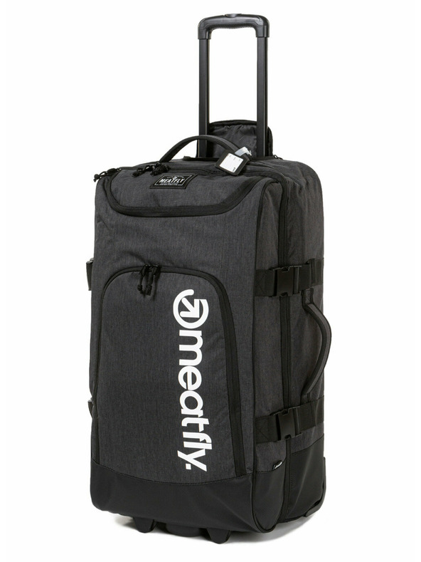 Meatfly Meatfly kufr Contin Heather Charcoal/Black | Černá | Objem 100 L