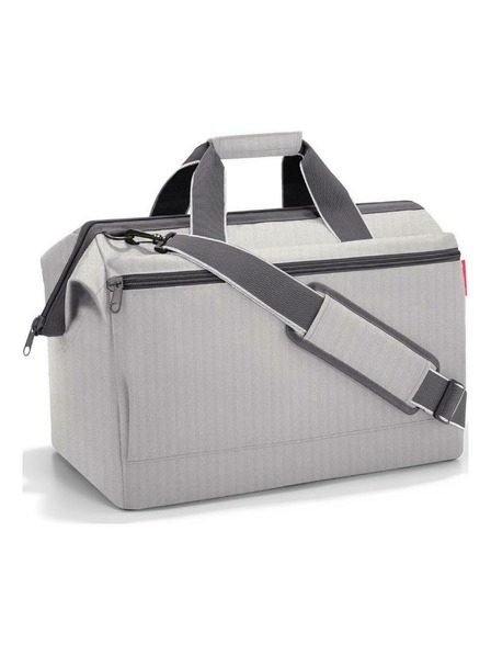 Reisenthel Cestovní taška Reisenthel Allrounder L Pocket Herringbone Grey