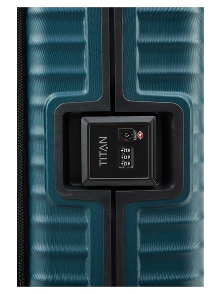 Titan Cestovní kufr Titan Litron Frame S Front pocket Petrol