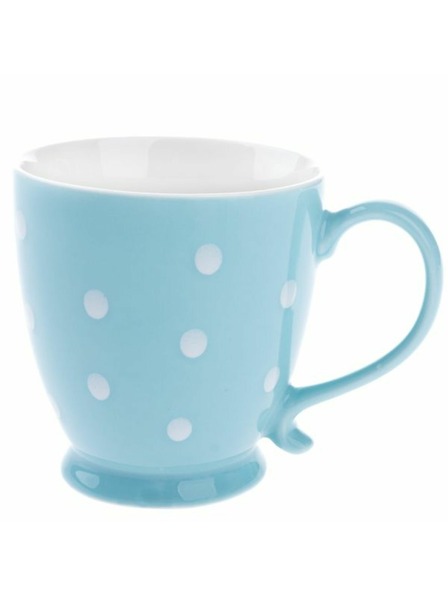 Casa de Engel Porcelánový hrnek, modrý s putníky, 440ml, 6/36