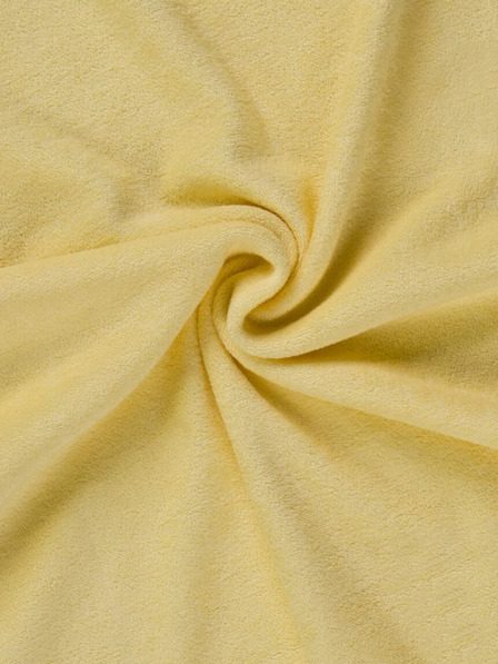 Kvalitex Froté prostěradlo 200x200cm smetanové Kvalitex