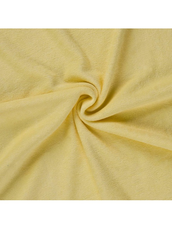 Kvalitex Froté prostěradlo jednolůžko 90x200cm smetanové Kvalitex