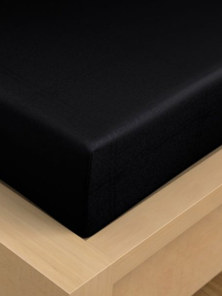 Kvalitex Prostěradlo plachta bavlněné 150x230cm černé Kvalitex