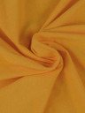 Kvalitex Jersey prostěradlo dvojlůžko 220x200cm sytě žluté Kvalitex
