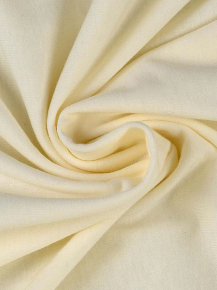Kvalitex Jersey prostěradlo 140x200cm smetanové
