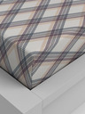 Kvalitex Bavlněné napínací prostěradlo 180x200cm checks Kvalitex