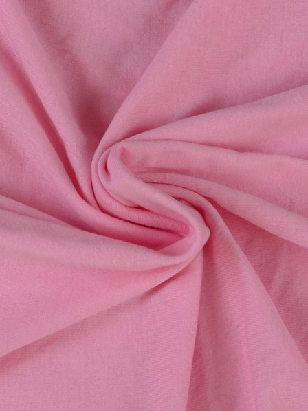 Kvalitex Jersey prostěradlo s lycrou 160x200cm světle růžové