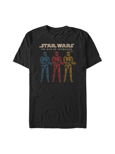 ZOOT.Fan Černé pánské tričko Star Wars Color Guards