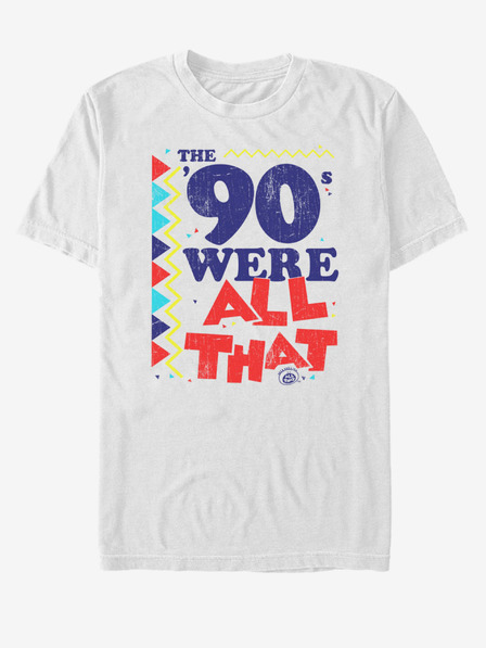 ZOOT.Fan Bílé unisex tričko Nickelodeon 90 All