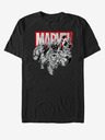 ZOOT.Fan Černé unisex tričko Marvel IronMan Poses