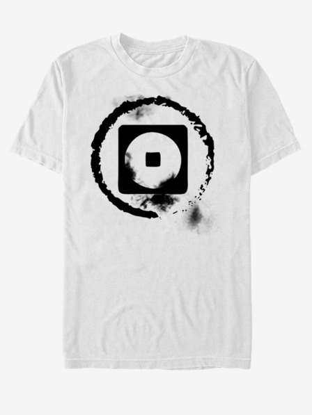 ZOOT.Fan Bílé unisex tričko Nickelodeon Earth BW