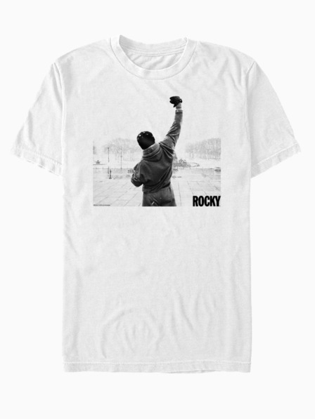 ZOOT.Fan Bílé unisex tričko ZOOT.Fan Rocky Fist Poster