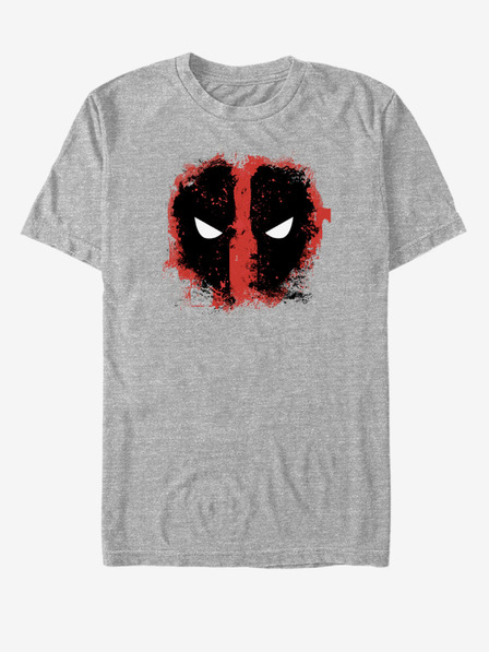 ZOOT.Fan Šedé melírované unisex tričko Marvel Dead Eyes