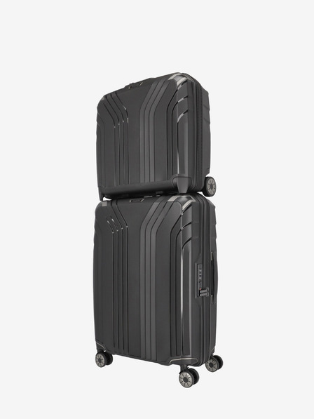 Travelite Černý cestovní kufr Travelite Elvaa 2w Business wheeler