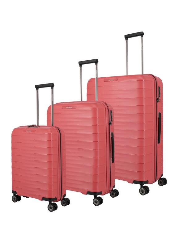 Travelite Sada cestovních kufrů Travelite Mooby S,M,L Red