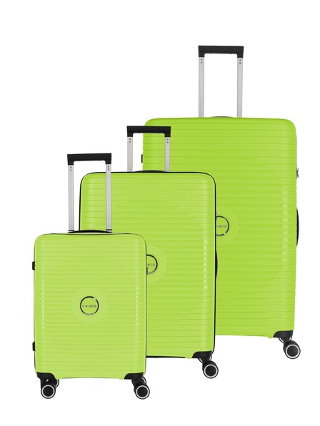 Travelite Sada cestovních kufrů Travelite Orbita S,M,L Lime
