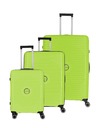 Travelite Sada cestovních kufrů Travelite Orbita S,M,L Lime