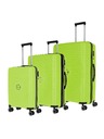 Travelite Sada cestovních kufrů Travelite Orbita S,M,L Lime