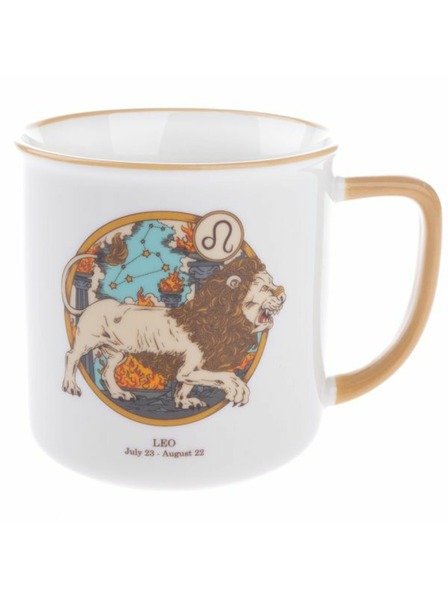 Casa de Engel Porcelánový hrnek, Zvěrokruh - Lev, 460ml, 6/36
