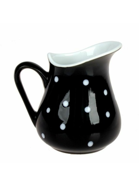 Casa de Engel Keramický džbán, černý s puntíky, 500ml, 6/24
