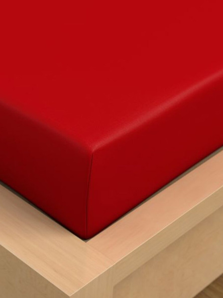 Kvalitex Prostěradlo plachta bavlněné 150x230cm červené Kvalitex