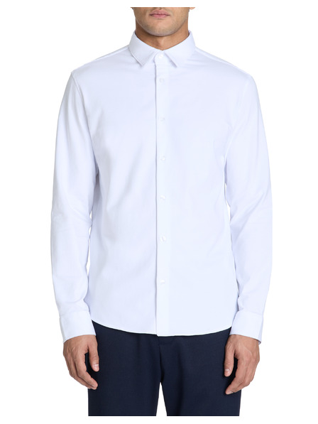 Celio Bílá pánská košile Celio Lajersey